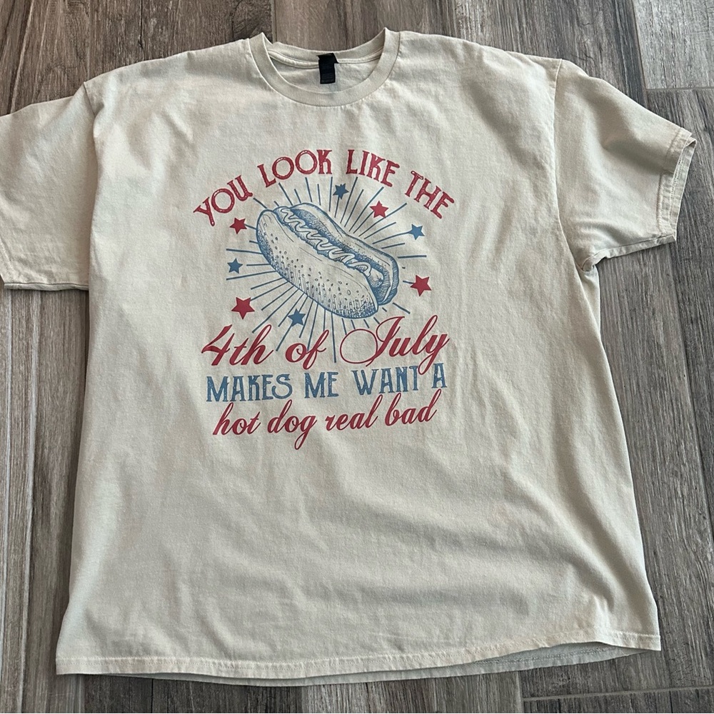 Graphic T-Shirt 4th of July Print